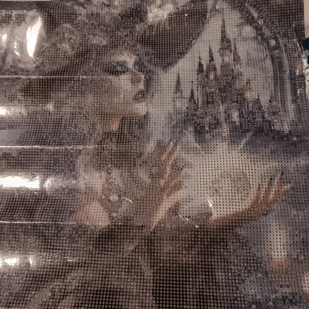 Mystical Witch And Castle Diamond Painting Kit 40x40